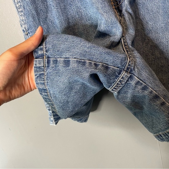 Bill Blass Denim Women's High Waisted Cargo Shorts size 10 vintage - Picture 5 of 10